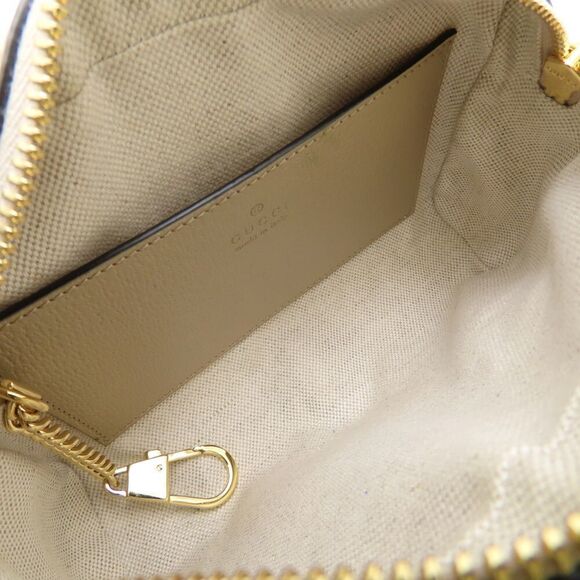 GUCCI Cream Leather Shoulder Bag - Picture 7 of 10